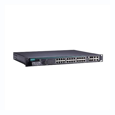 Moxa Iec 61850-3 Mgd Rckmnt Eth. Swtch System W/ Up To 28, Pt-7528-24Tx-Hv PT-7528-24TX-HV